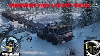 SNOWRUNNER PHASE 4 ROCKET TRAILER/REMORQUE A FUSÉE