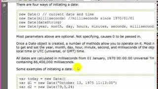 Date Function Javascript