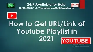 How To Get Youtube Playlist Link URL in 2021 | How to find playlist link on youtube studio 2021