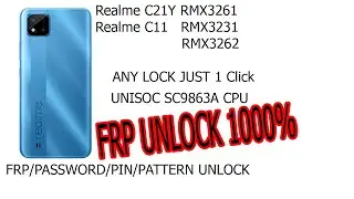 REALME C11 SPD CPU (RMX-3231) FRP UNLOCK JUST A SEC