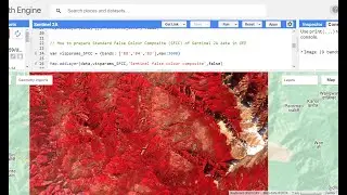 Sentinel 2A - 2 || Standard False Colour (FCC) Composite from Sentinel 2A Data ||