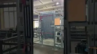 Процесс установки современных ворот. Начало.