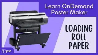 Loading Paper in the LOD 1.0, iPF 610