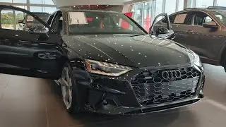 2023 Audi A4 45 TFSI Prestige Mythos Black - quick walk around