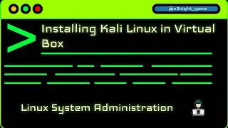 Lesson 1 - How to install Kali Linux in a virtual box 👨‍💻👨‍💻