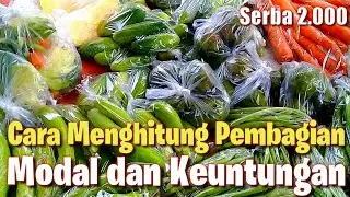 🔴Cara menghitung pembagian antara modal dan keuntungan versi @CakPad