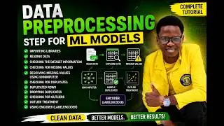 Data Preprocessing for Machine Learning | Complete Step-by-Step Tutorial (Python)