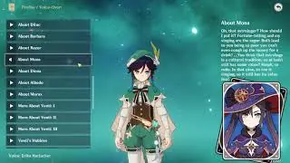 Venti talking about Mona | Genshin Impact