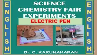 English Amazing colorful SCIENCE CHEMISTRY FAIR EXPERIMENTS projects Colleges & Schools Electric Pen