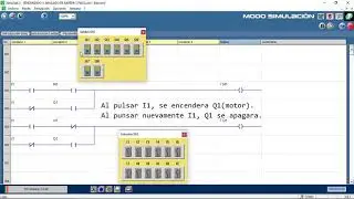 Encendido y apagado con un pulsador Zelio