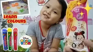 permen chacha berhadiah tsum tsum disney, siapa yang mauu?? 💕 learn colours and counting number