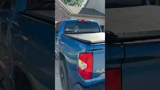 TruXedo TruXport tonneau cover from @Realtruck install. Love it! #automobile #truck #tundra #toyota