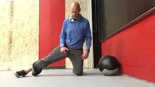 Lateral Kneeling Med Ball Slams