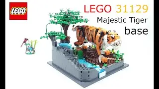 LEGO 31129 Majestic Tiger - Making a base