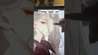 fixing "UGLY" art #art #drawing #digitaldrawing #artist