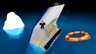 ROBLOX SINKING SHIPS - Surviving Sinking Ships Challenge in Roblox