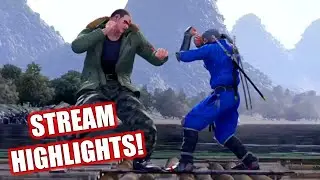 STREAM HIGHLIGHTS! 🤣 ( Virtua Fighter 5 Ultimate Showdown )