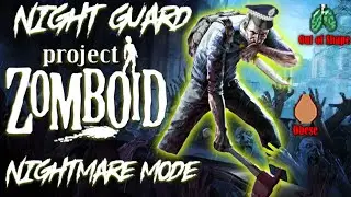 The Last Guard (Randomized Sprinters Can Open Doors + Wandering Zombies)  | Project Zomboid