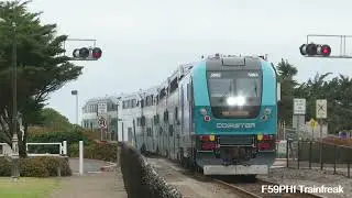 Trains in Del Mar April 2021