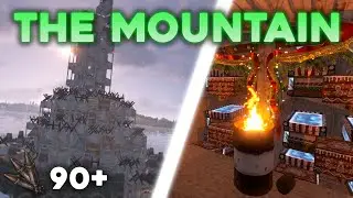 The Mountain ⛰️ 2x2 Tower - Chinawall - Catwalk | Rust Base