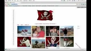 Make Your Own Buccaneers Animated Flag Photo