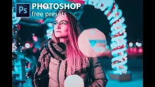 Cinematic Color Grading | Photoshop CC 2019 | Free Presets | Shakib