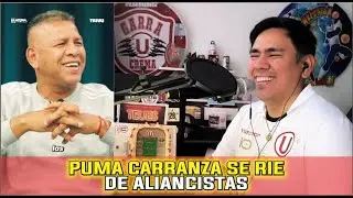 PUMA CARRANZA LAUGHS AT ALLIANZA SUPPORTERS