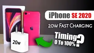 iPhone SE 2020 fast charging test | best adapter for iphone se 2020 🔥🔥