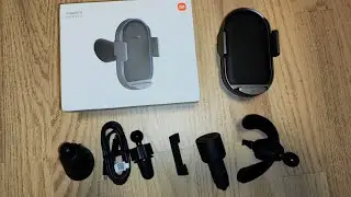 Xiaomi 50W Car Wireless Charger Pro. Xiaomi 50W car mount. unboxing