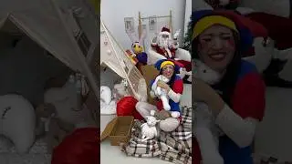 POMNI AND JAX RECEIVED GIFTS AT CHRISTMAS THE AMAZING DIGITAL CIRCUS 🥹