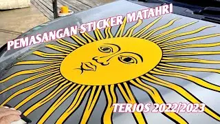 Pemasangan Sticker Meriahkan World cup Qatar 2022