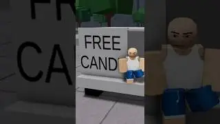 I don’t think he wanted candy😭 #thestrongestbattlegrounds #strongestbattlegrounds #roblox