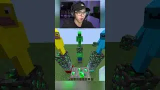 Minecraft Telepathy TEAM TOWER 2🤔 w/Cheappickle sandiction al1 #minecraft #shorts #minecraftshorts