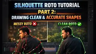 Silhouette Roto Tutorial – Part 2 Drawing Clean & Accurate Shapes