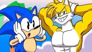 As Bizarras Animações do SONIC #animação