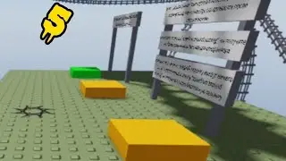Я прошёл игру cart ride around nothing в roblox 5-ый раз!