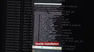 Qradar Installation #cybercommunity #cybersecurity #viral #viralshorts