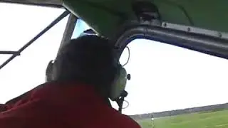 Wilga 35A - заруливание, "нормальный кадр"