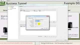 GSW Business Tunnel - SSH Tunneling - Example D02