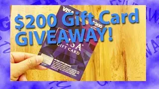 Free $200 Gift Card - 1000 subscriber giveaway