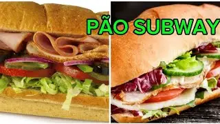 LANCHE COM PÃO IDÊNTICO AO DO SUBWAY? temooooos!