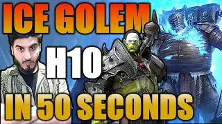 Free To Play Ice Gollem Hard 10 Speed Run! Artak Showcase! Raid Shadow Legends