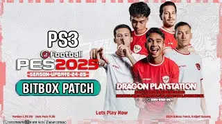 EFOOTBALL PES 2025 BITBOX PATCH 0.9.6 SUMMER SEASON PS3 PKG