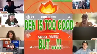 JUDGES  loved DEN's wildcard gbb21 solo but ....!!!DID DEN GOT ROBBED????😱😱
