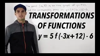 MHF4U (Unit 1, Test 1, Knowledge Section, Question 1) - Transformation of Functions