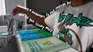 Let’s study languages | study vlog 📚
