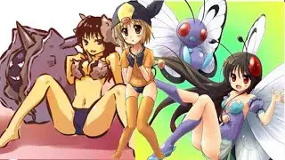POKÉMON AS SEXY ANIME GIRLS.