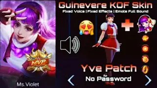 Guinevere Athena Asamiya K.O.F Skin Script + Emote Full Sound - No Password | Yve Patch