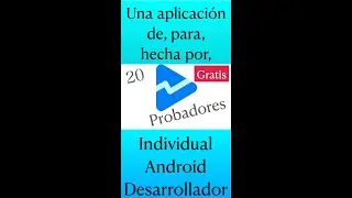 Cómo conseguir 20 Testers para Prueba Cerrada de 14 días. #shorts #androiddeveloper #googleplay
