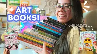 My Art Book Collection 📚 A Journey through Inspiring Art Books and Children's Book Illustrations